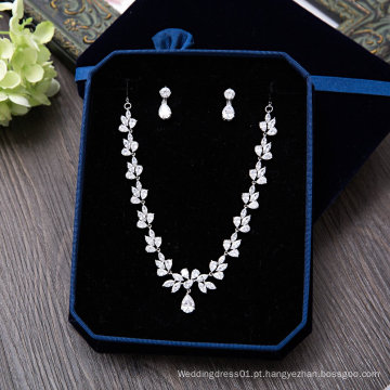 Aoliweiya Fashion Necklace Earring for Bride